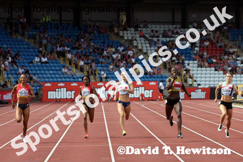 Womens 400 metres, Muller British Championships, Alexander Stadium, Birmingham. Photo: David T. Hewitson/Sports for All Pics